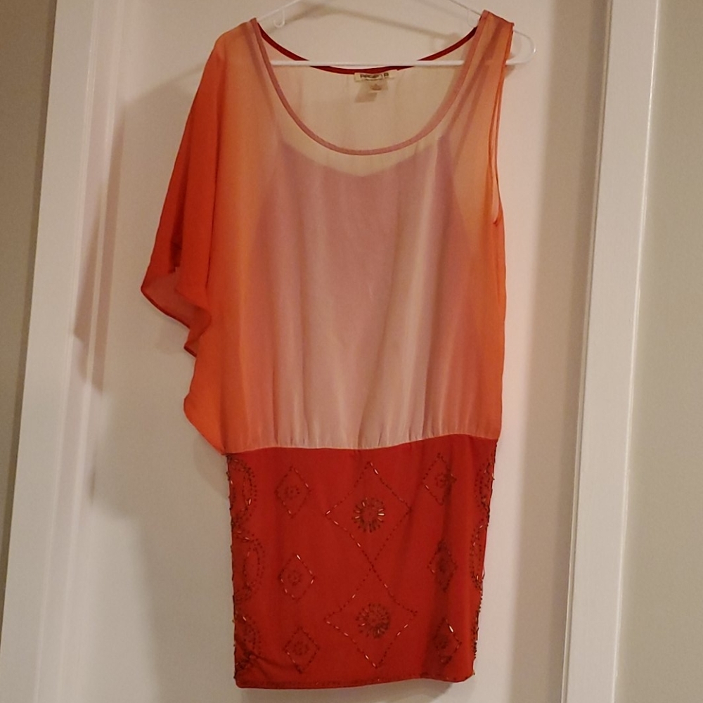 Red Ombre Dress